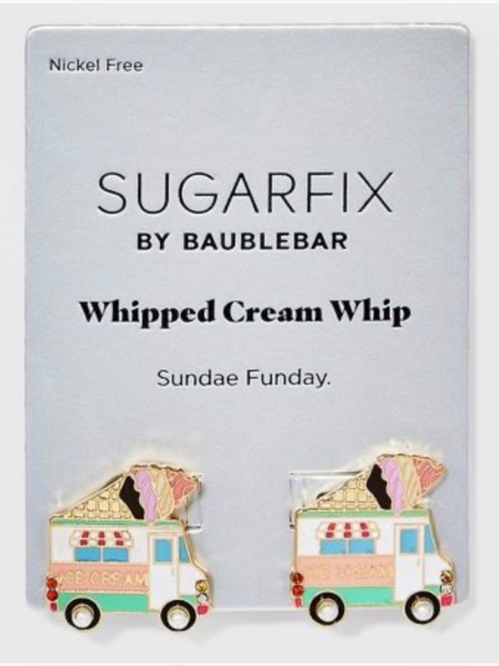 Sugarfix by BaubleBar Ice Cream Truck Stud Earrings - Pastel Multi